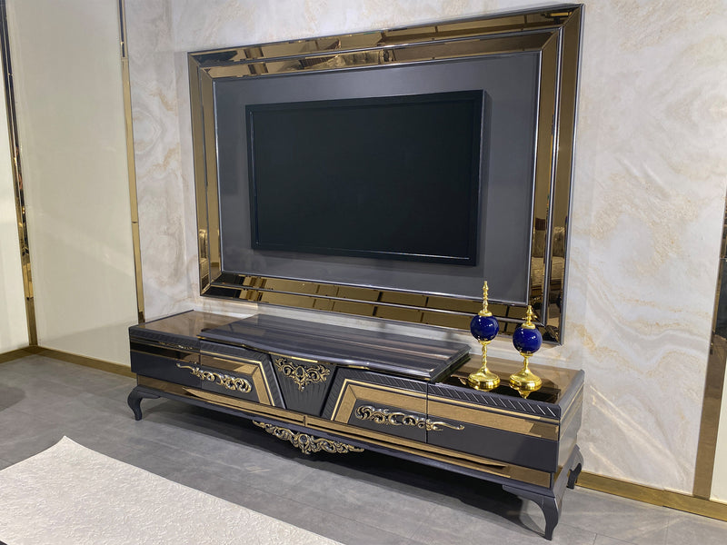 Verona Goss 88.5" Wide TV Stand