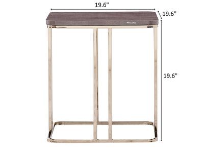 Veronica 19.6" Tall Side Table