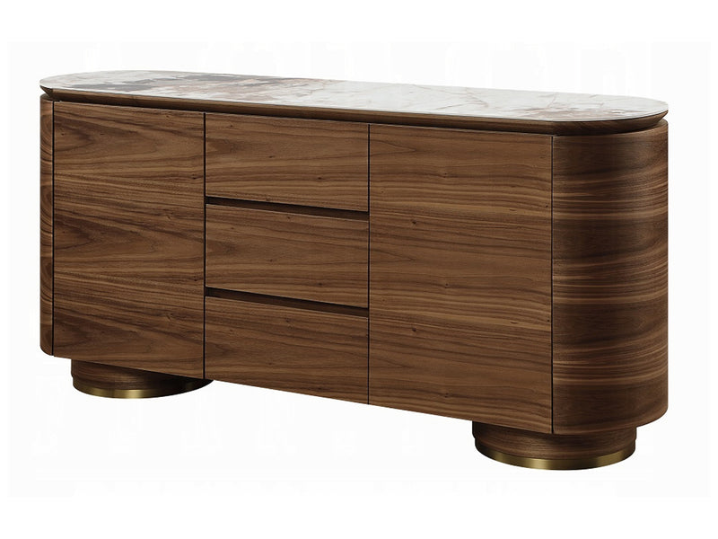 Willene 63" Wide 2 Door 3 Drawer Buffet