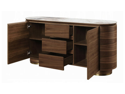 Willene 63" Wide 2 Door 3 Drawer Buffet