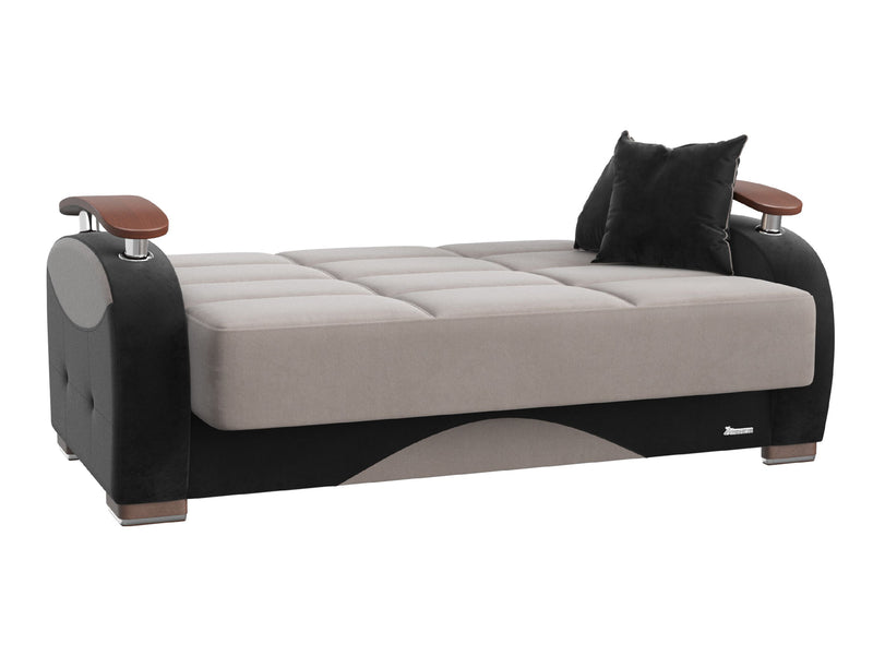 Yafah 63.8" Wide Convertible Loveseat