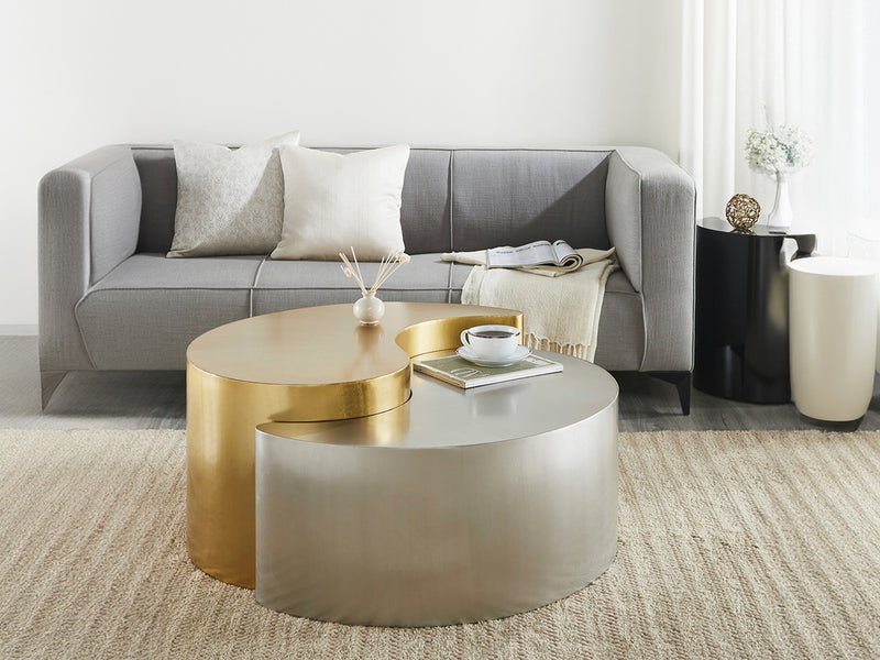 Ying Yang 36.5" Wide Coffee Table