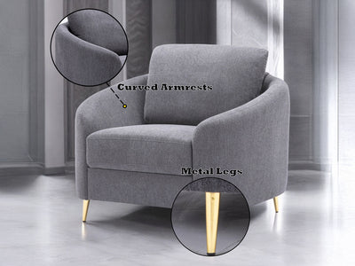 Yuina 39" Wide Armchair