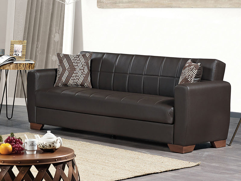 Barato Sleeper With Storage - Sofa Bed / Light Brown