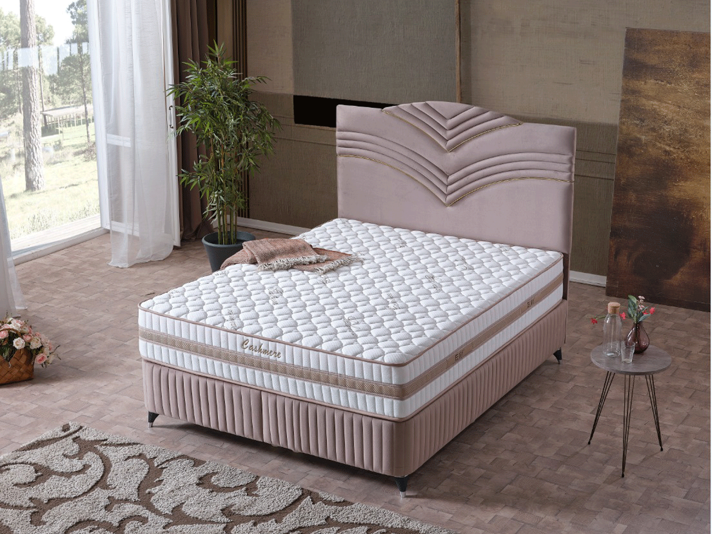 Cinar Storage Bed – Istanbul Furniture - Home of Unique Turkish Furniture