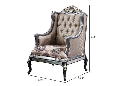 Giza 33.4" Wide Traditional Armchair